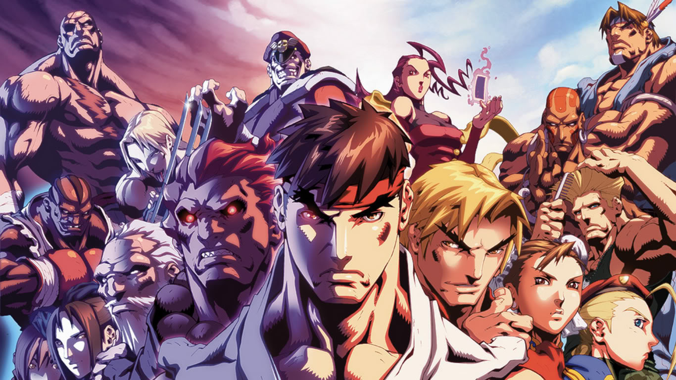 Games Street Fighter Anime Wallpaper Background