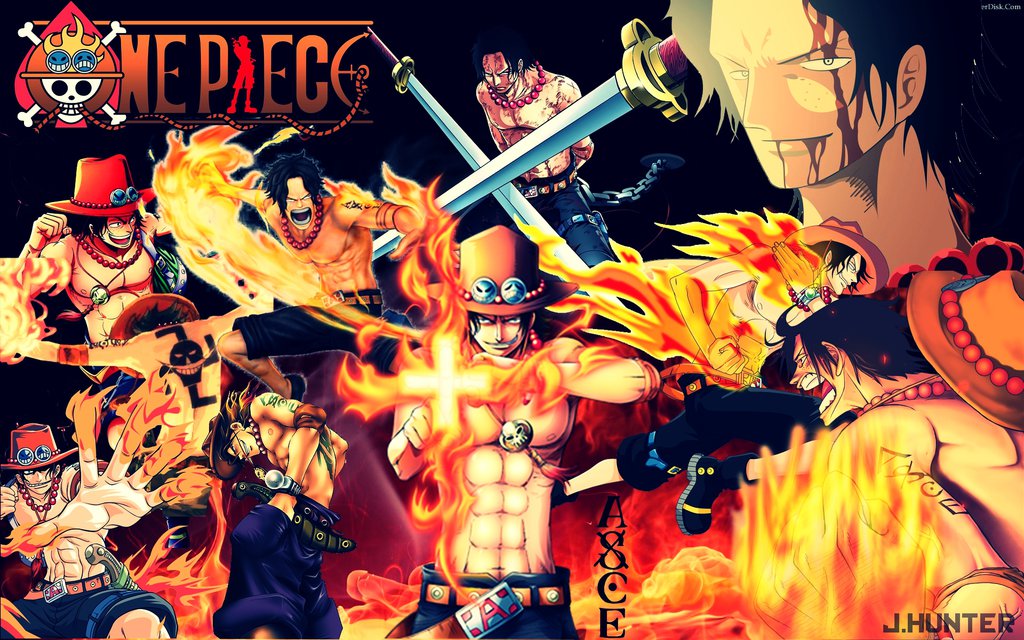 Wallpaper One Piece Ace By Jhunter Juliohunter