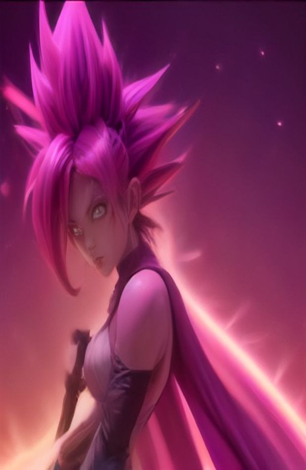 Super Saiyan Rose Wallpaper