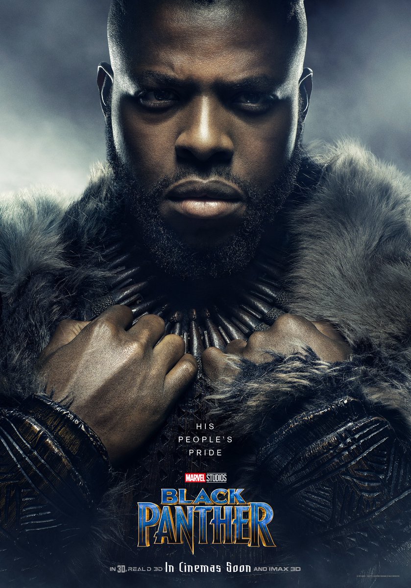 Black Panther International Character Posters Feature Erik