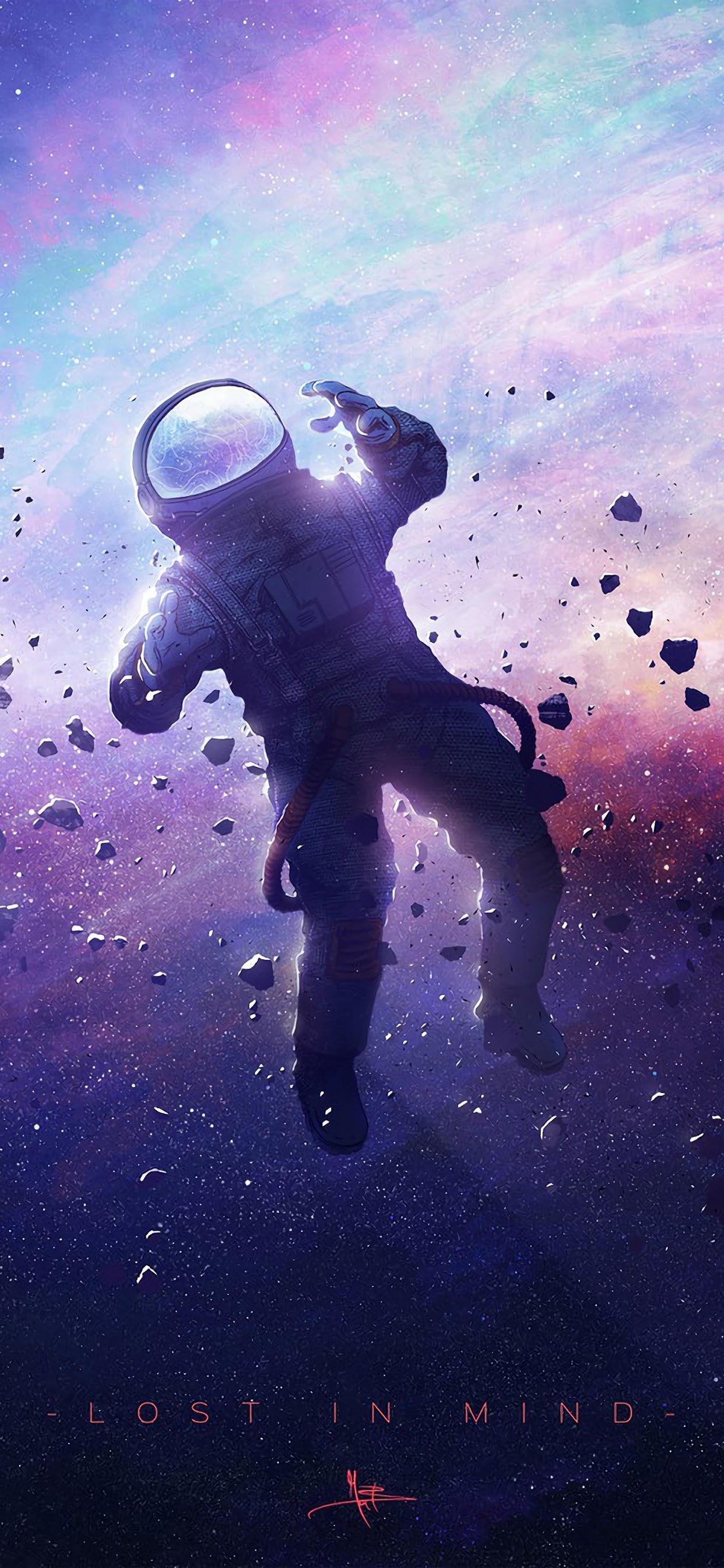 Astronaut Floating Space 4k Wallpaper