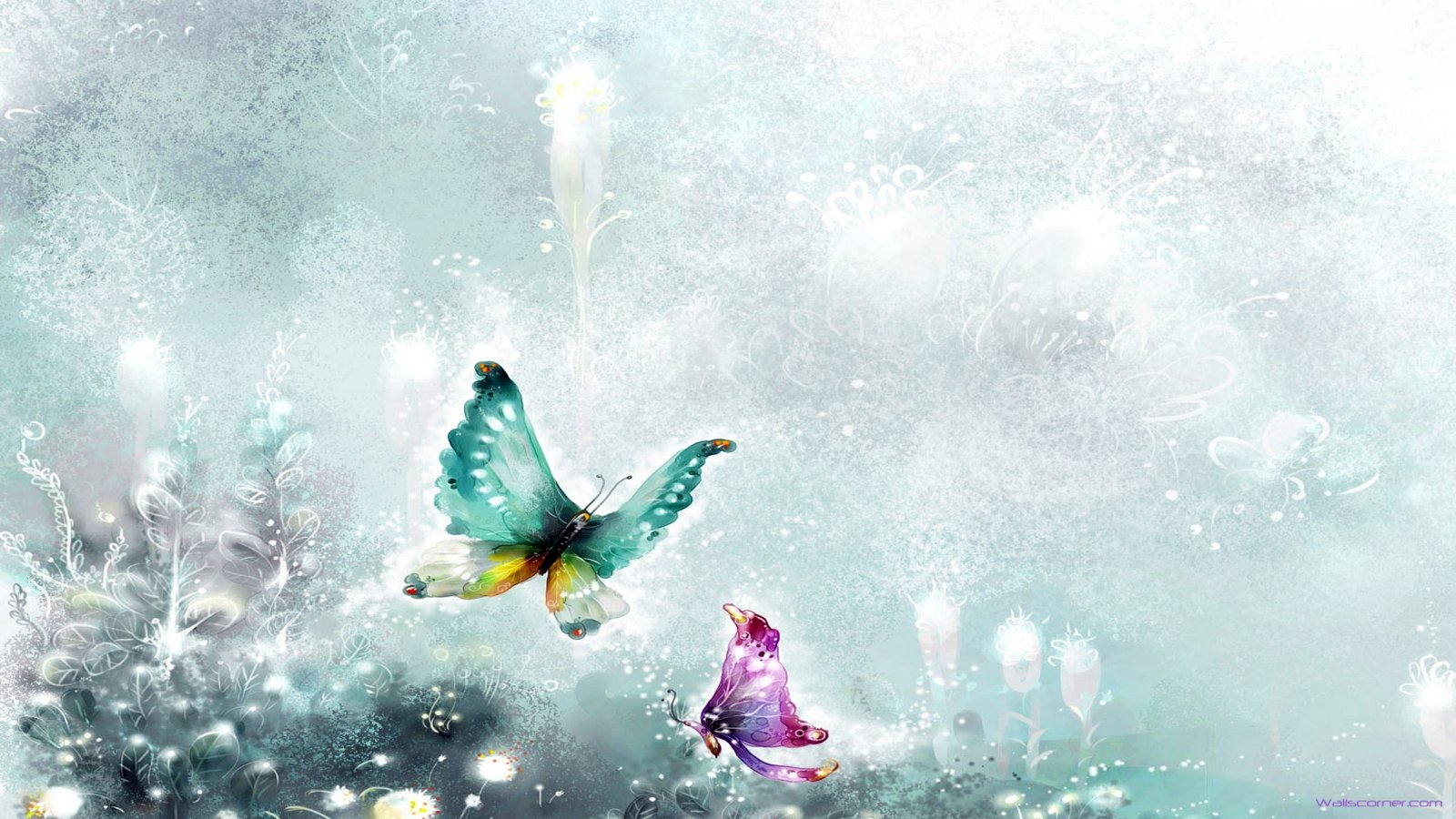 Of Butterfly Fantasy Beauty HD Wallpaper