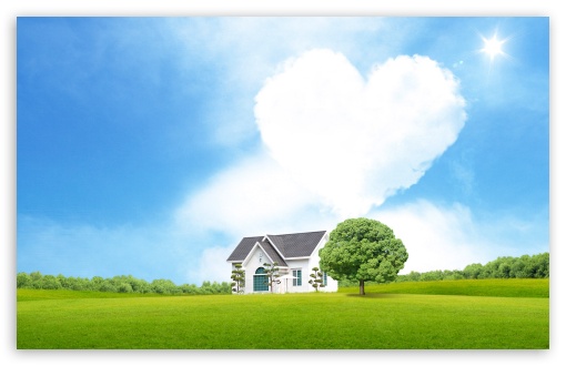 Dream Love House HD wallpaper for Standard Fullscreen UXGA XGA