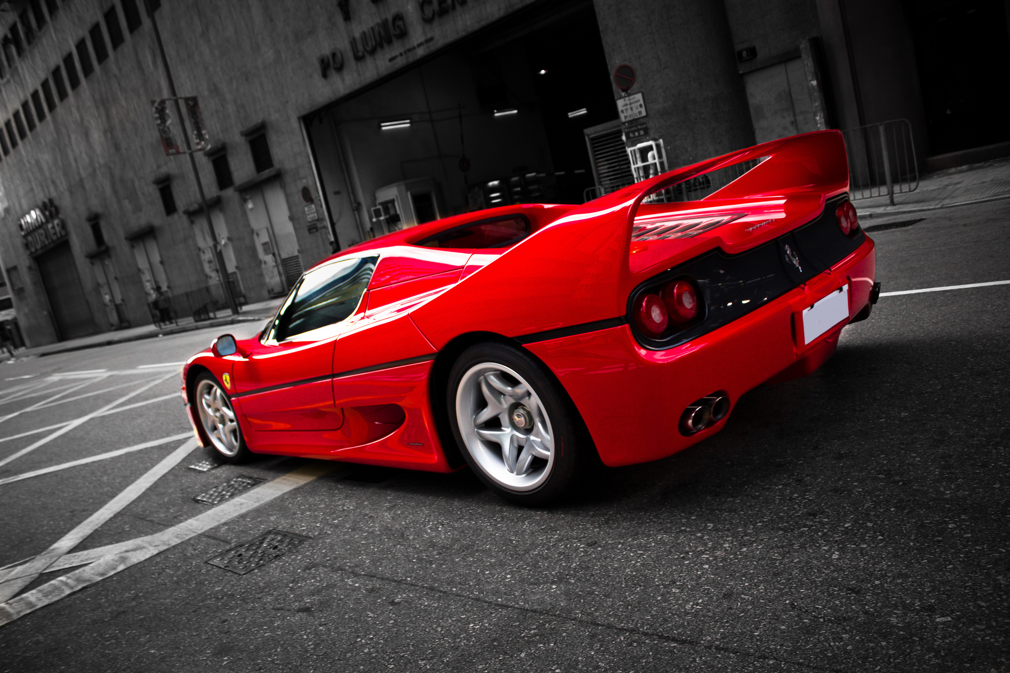 Ferrari F50 HD Wallpaper Background Image