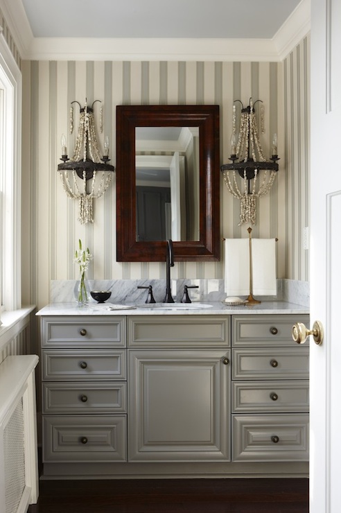 Gray Bathroom Cabinets 492x740