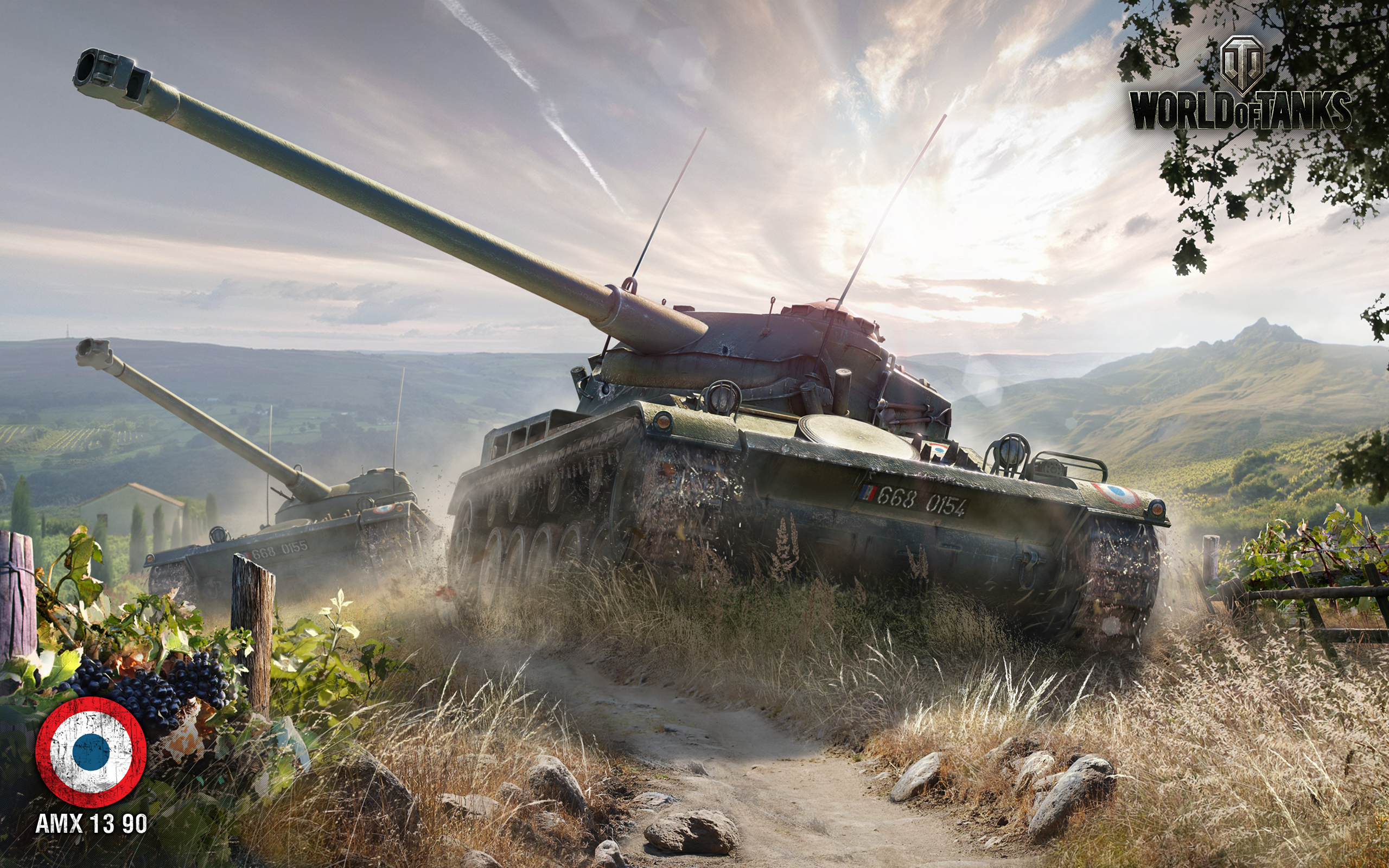 World of Tanks french tank AMX 12 90 wallpapers and images