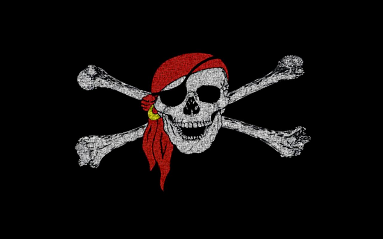 Pics Photos Pirates Jolly Roger Skull Bones HD Wallpaper