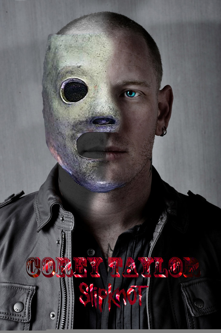 Corey Taylor Half Mask Photoshop By Mvmick