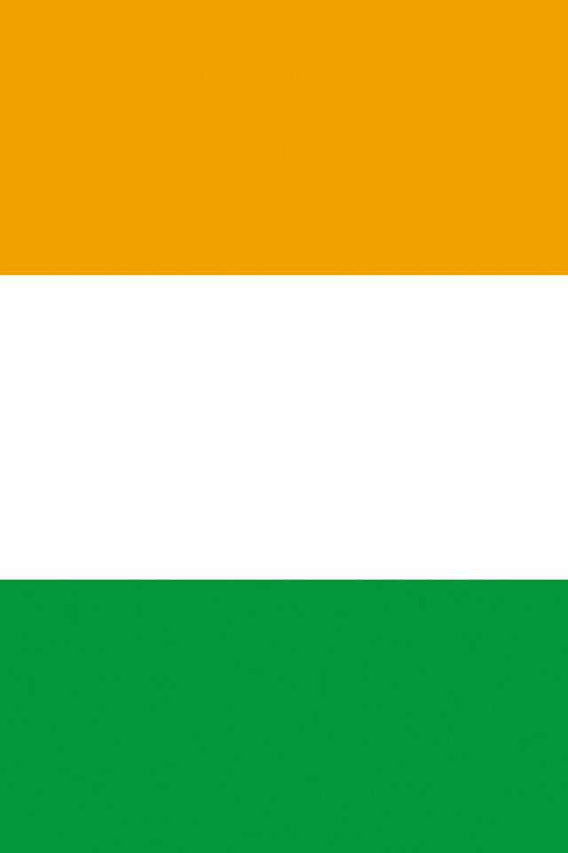 Cote D Ivoire Flag iPhone Wallpaper HD