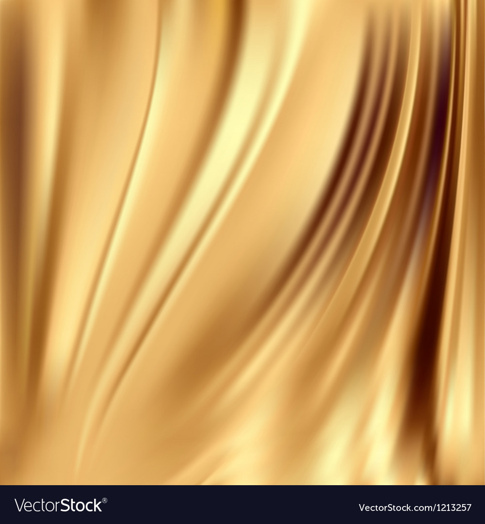 Gold silk backgrounds Royalty Free Vector Image