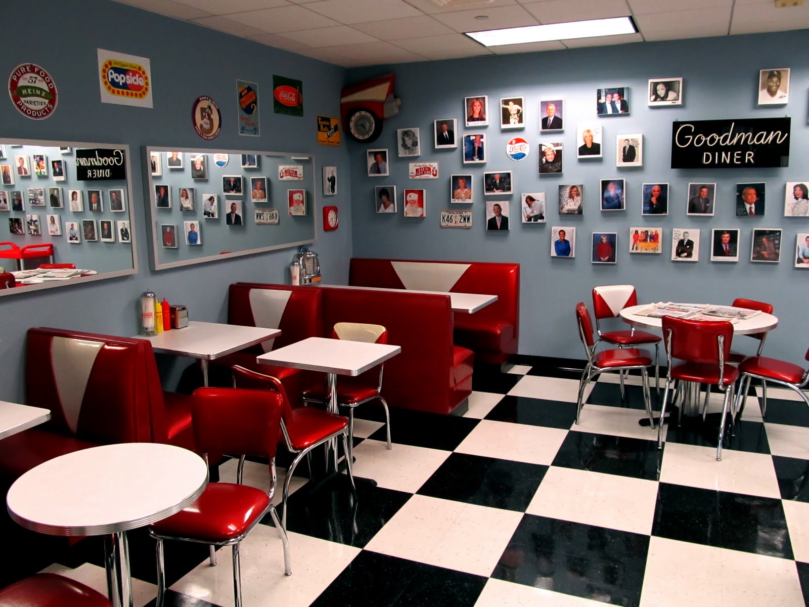 Diner Wallpaper And