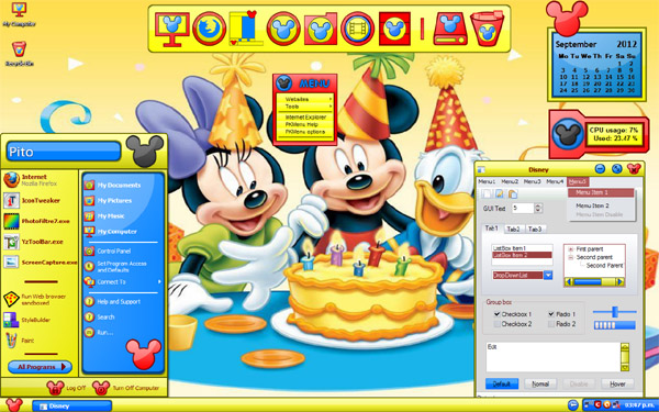 Disney Desktop Themes Windows