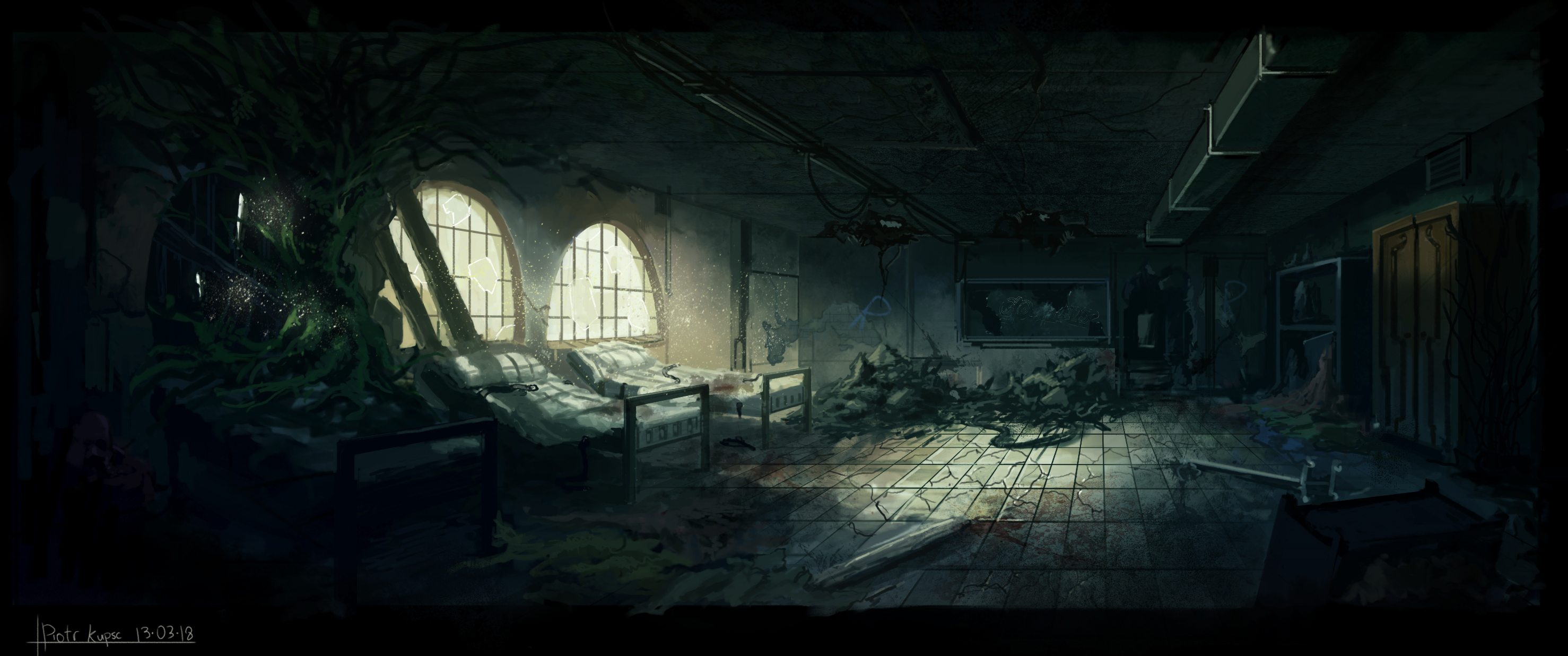 Abandoned Insane Asylum Wallpaper By St Pete
