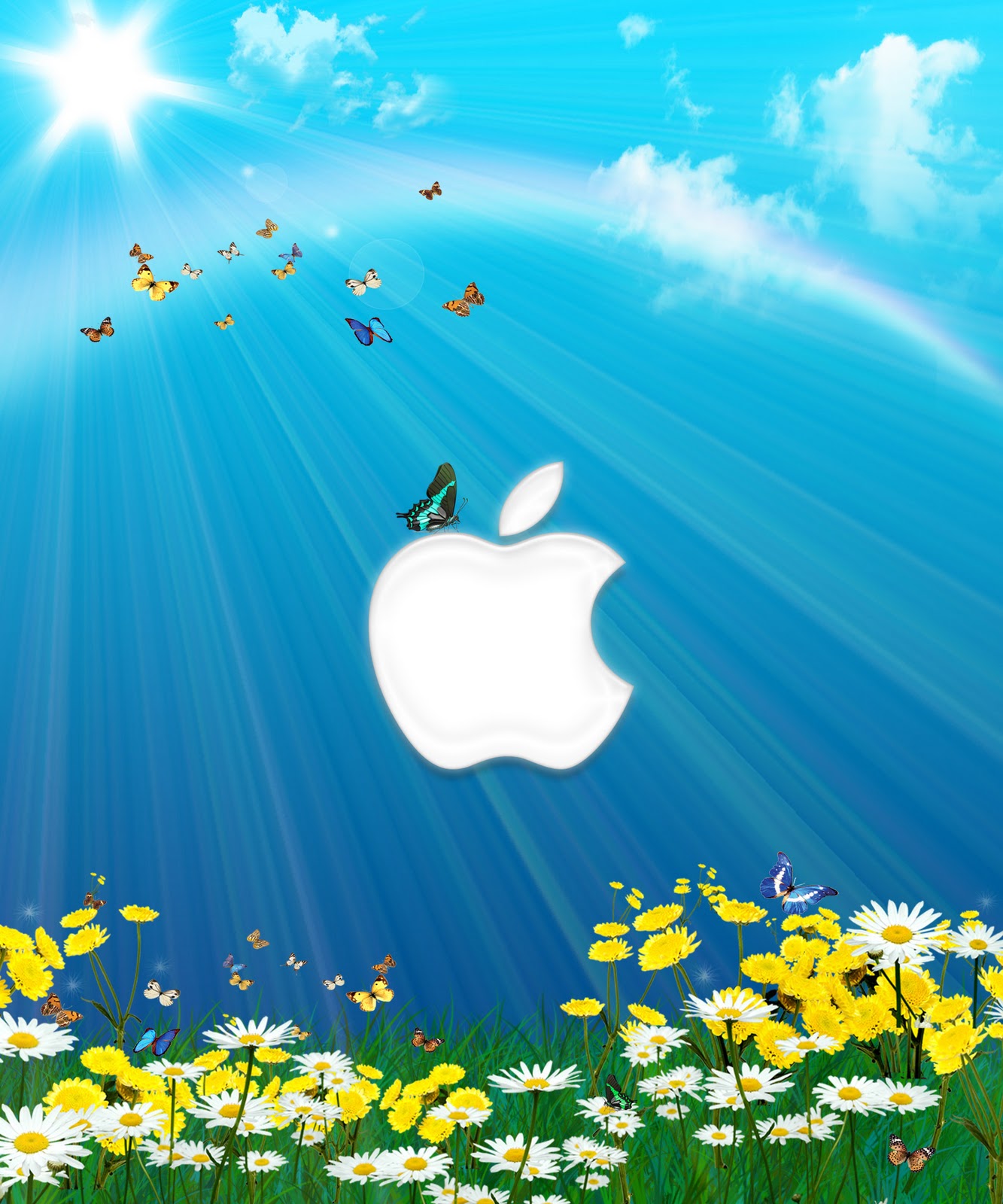 Apple Nature iPad Wallpaper