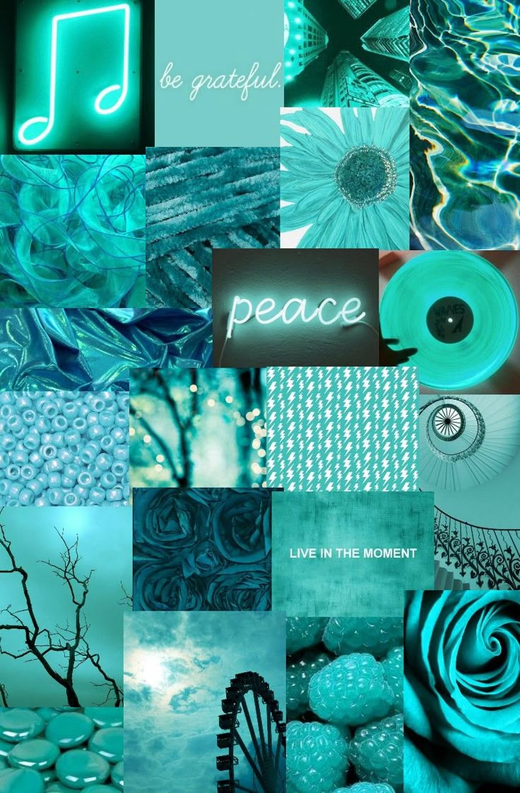Aesthetic Wallpaper Turquoise