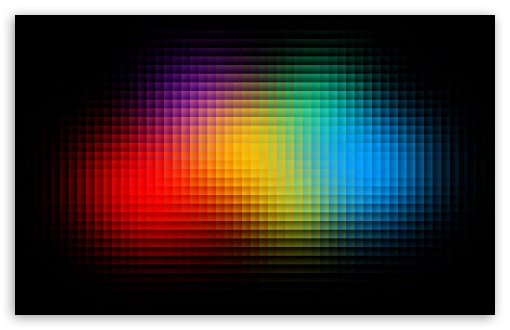 Colorful Pixels HD Wallpaper For Wide Widescreen Whxga Wqxga