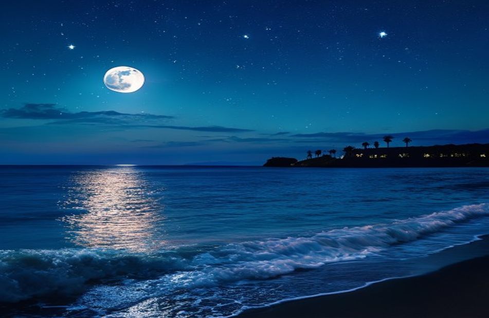 Night Ocean Wallpaper