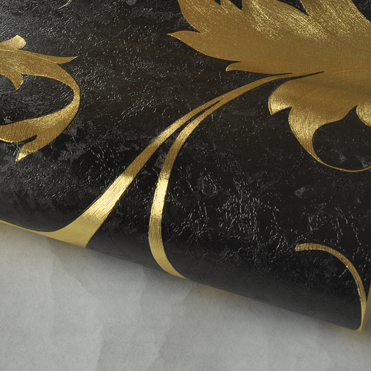 Gold Leaf Wallpaper From China Best Selling