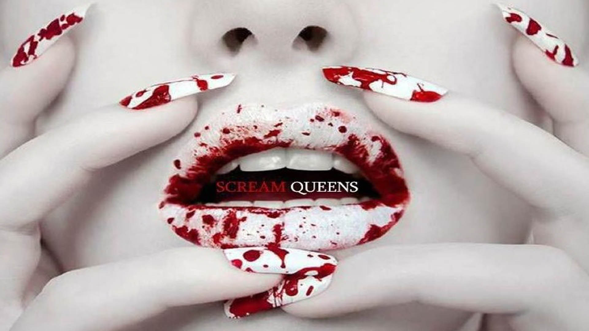 Scream Queens White Face Poster Wallpaper By Dreamlovewallpaper