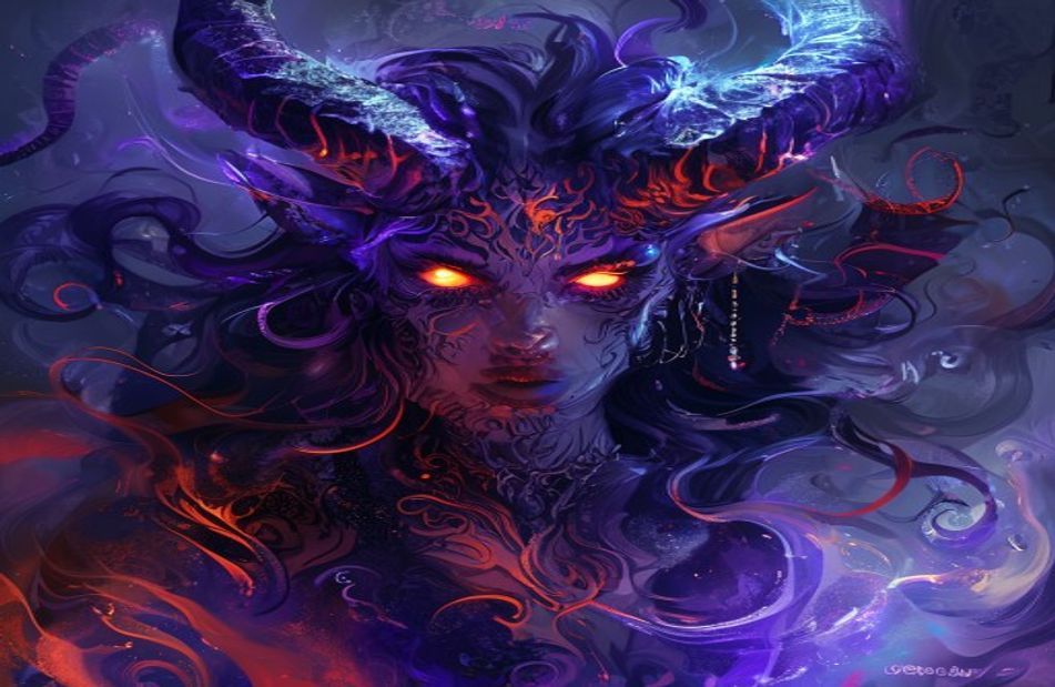 Female Demon Wallpaper