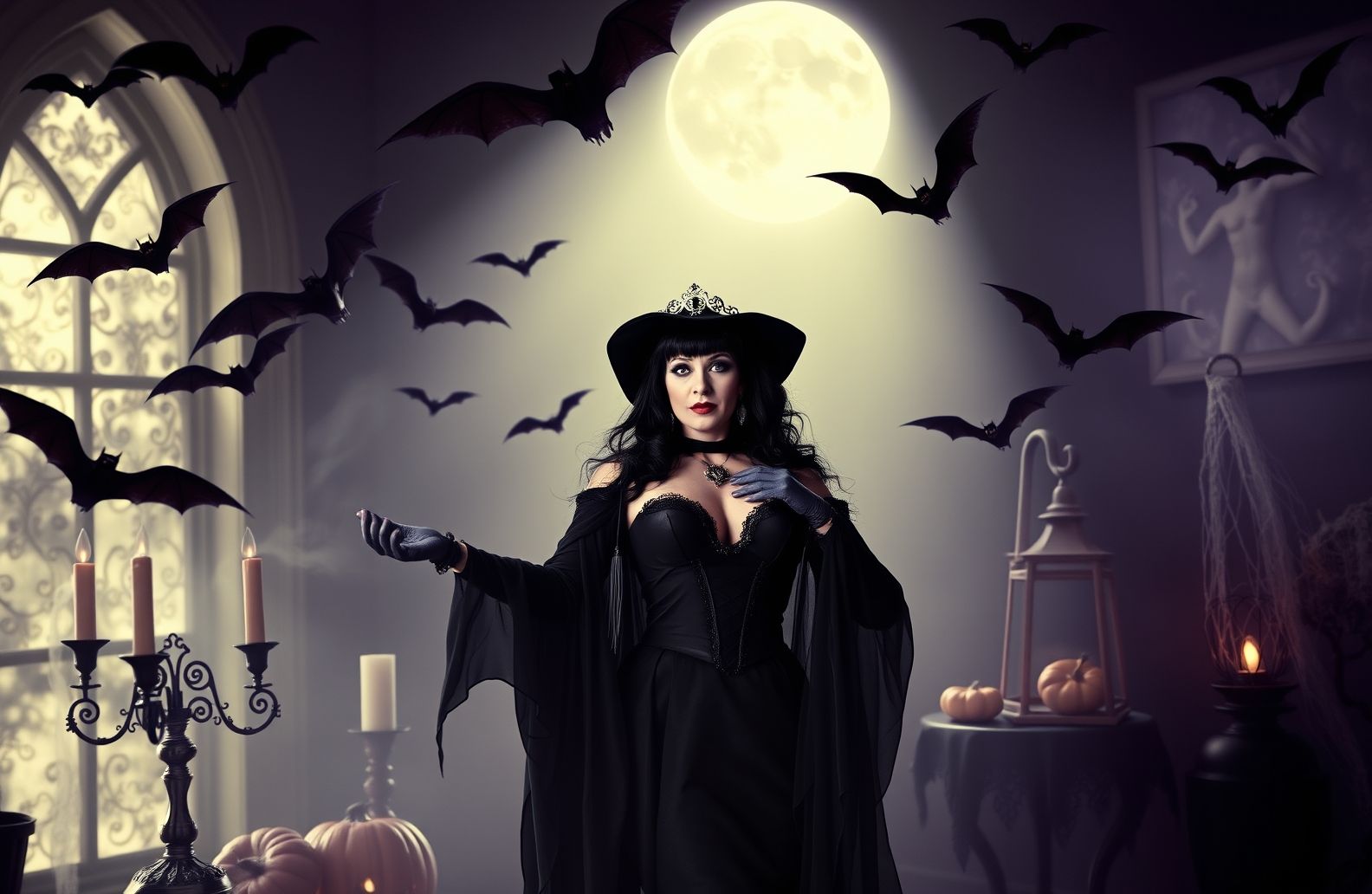 Elvira Mistress Of The Dark Wallpaper