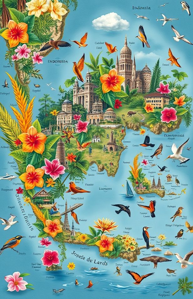 Wallpaper Peta Indonesia