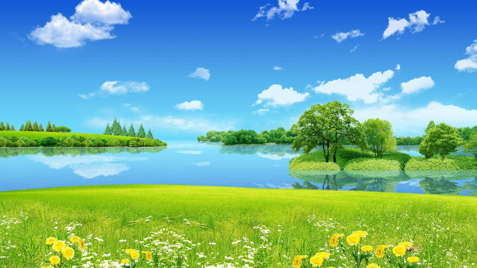 Awesome Spring On Nature Landscape Wallpaper F High