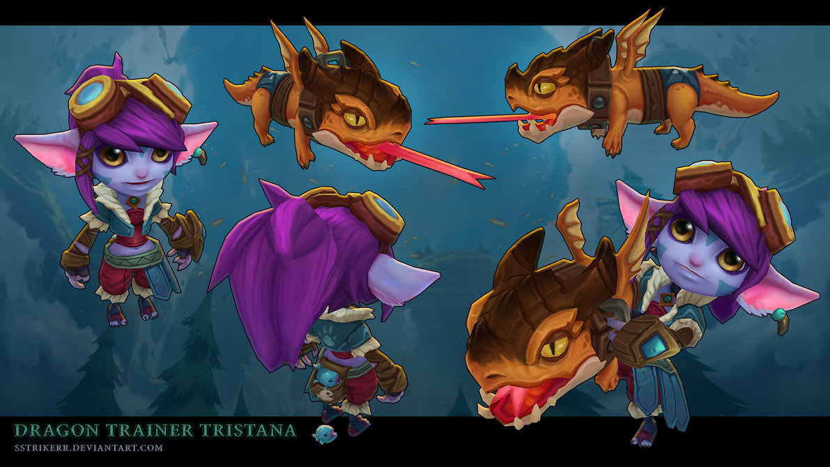 Dragon Trainer Tristana By Sstrikerr