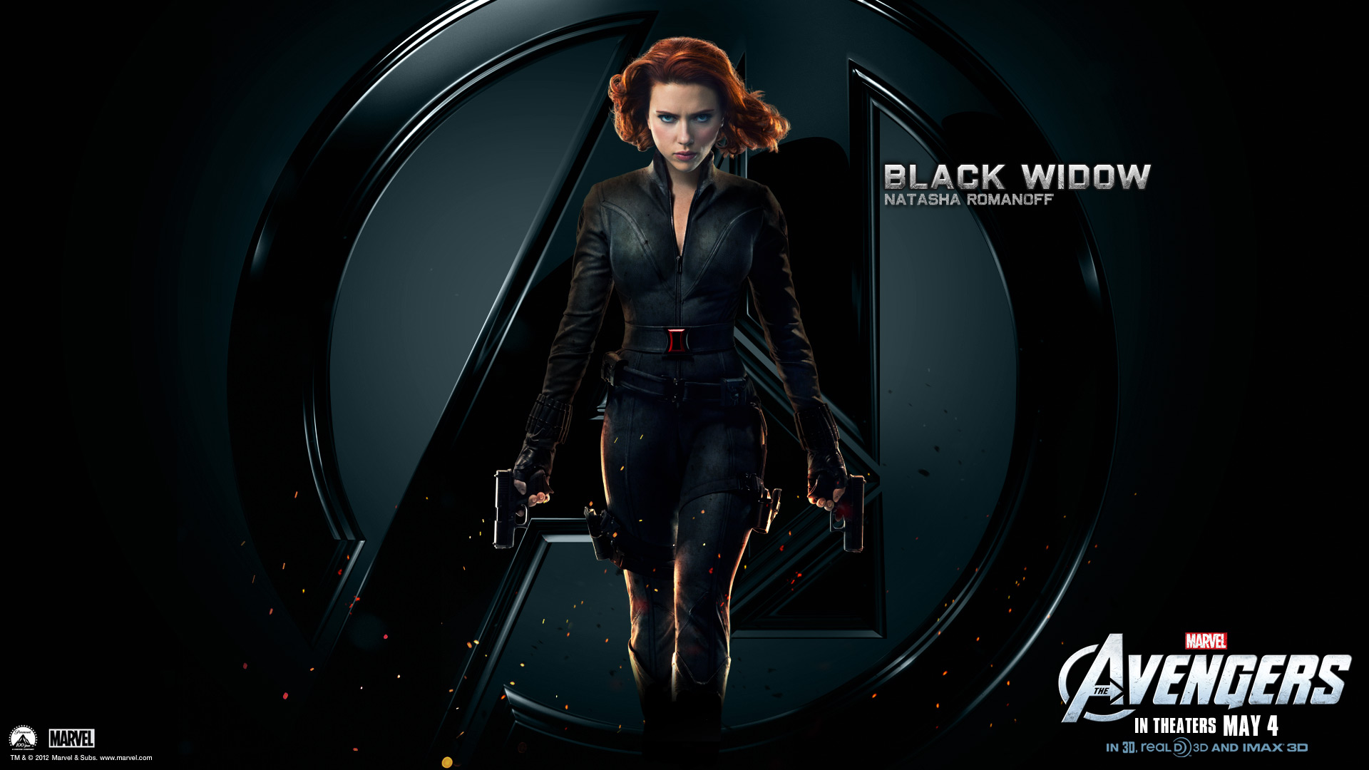Black Widow HD Wallpaper