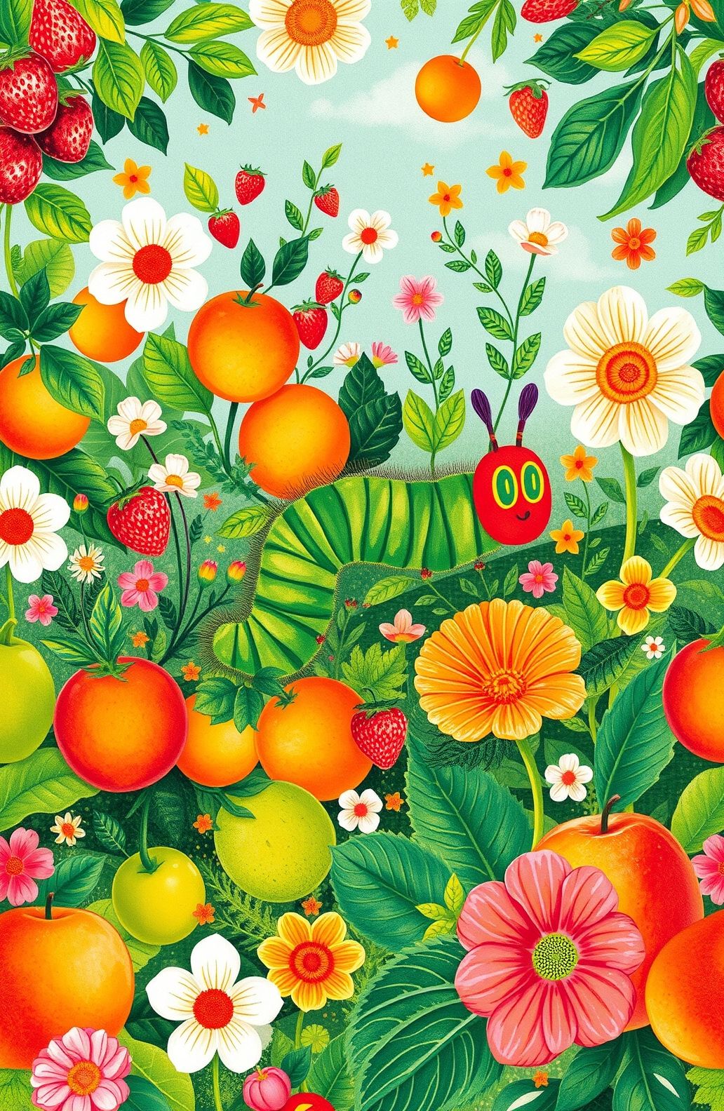 The Very Hungry Caterpillar Wallpaper