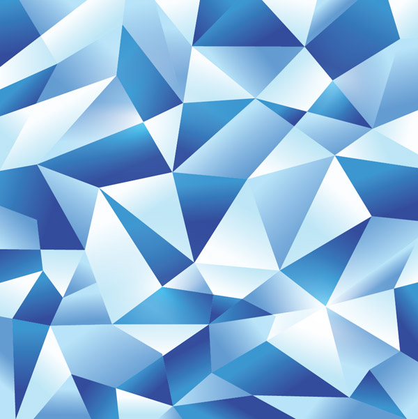This Leaves Our Icy Blue Vector Geometric Design Plete The Basic