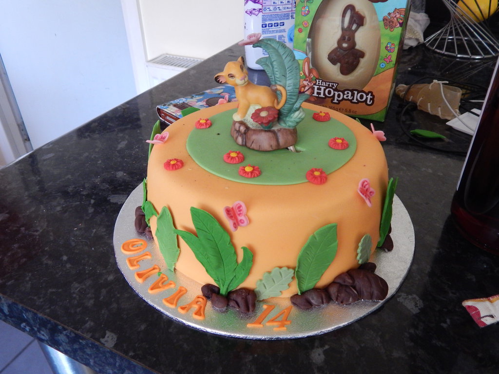 My Lion King Cake 2014 by OliveTree2 on