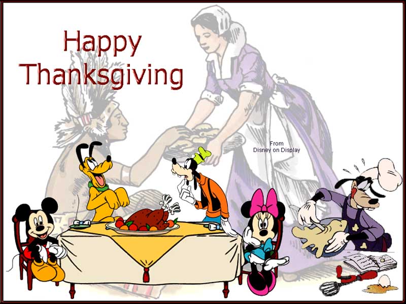 Disney Thanksgiving Screensavers Themed Wallpaper