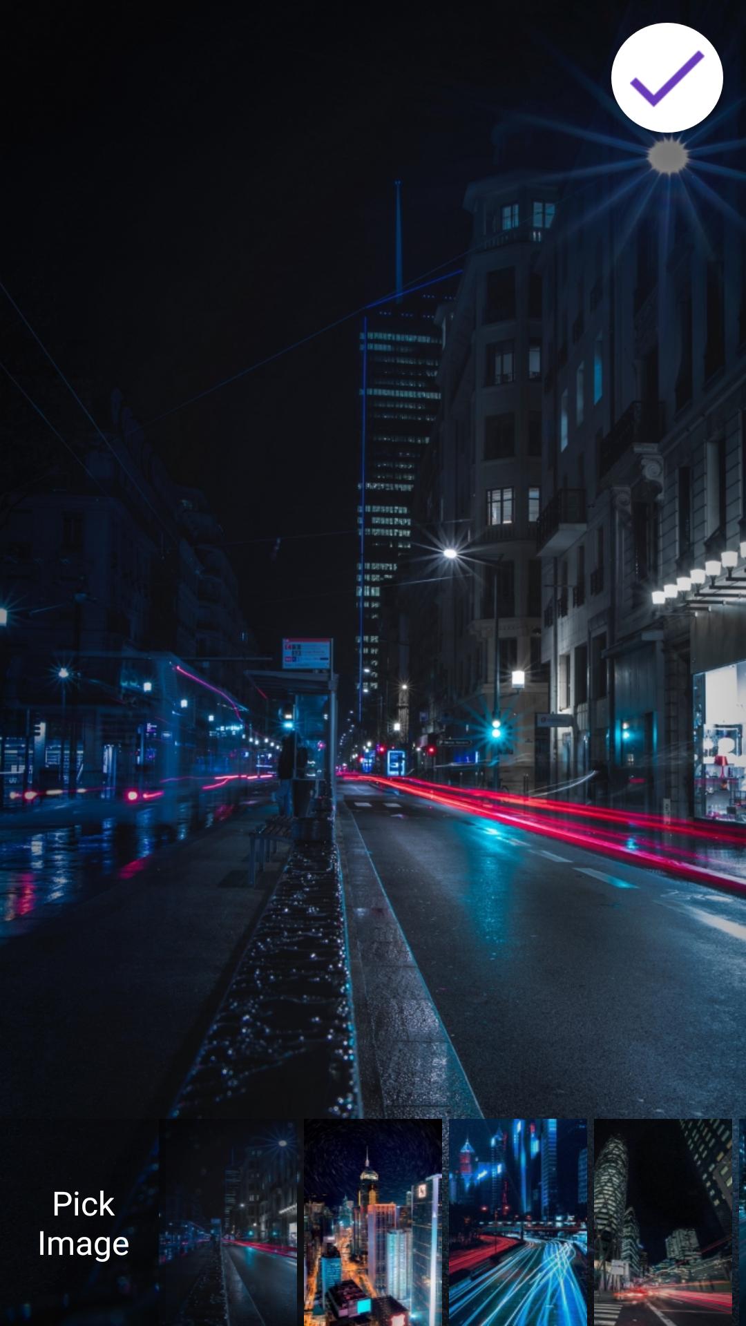 Night City Lock Screen Wallpaper For Android Apk