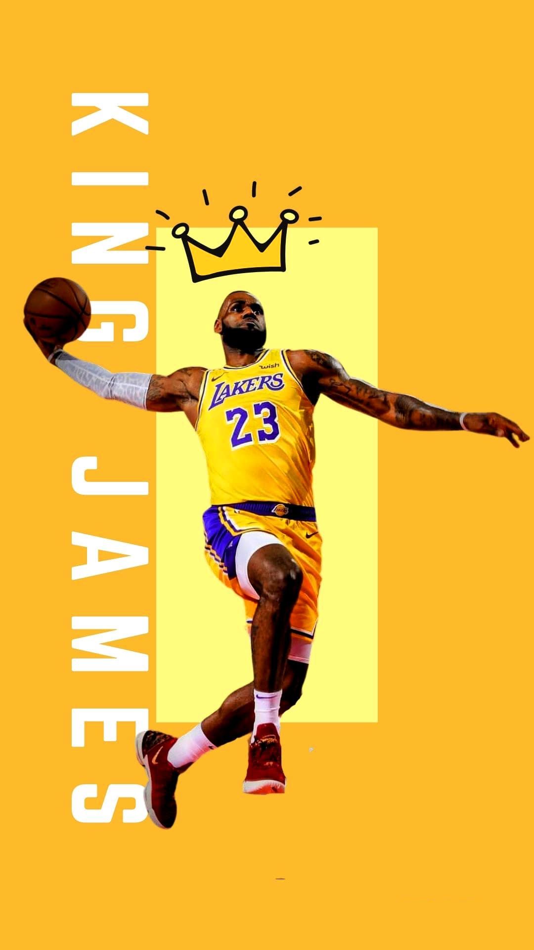 King Lebron James Wallpaper