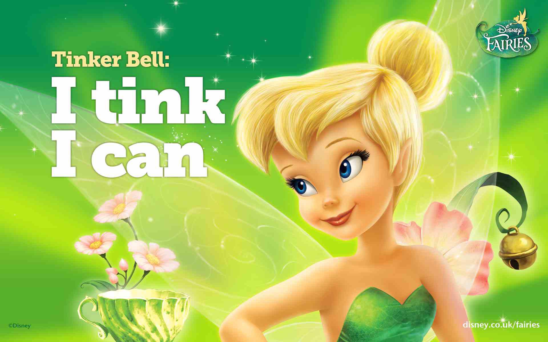 Tinkerbell Fairies Disney Wallpaper