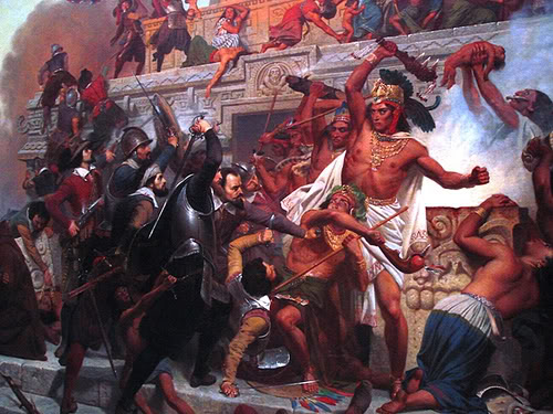 Aztec Warriors Batteling Cortezis Of Plunder Graphics Code
