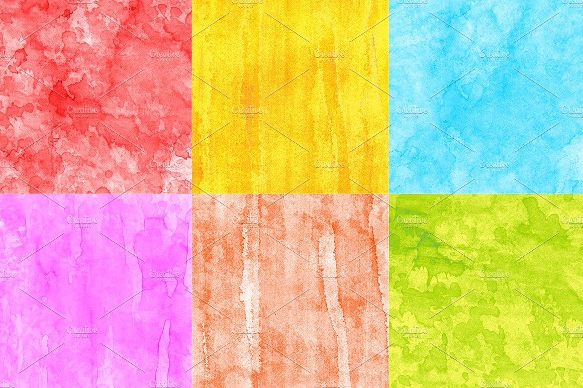 Summer Bright Papers Texture Art Abstract Artwork