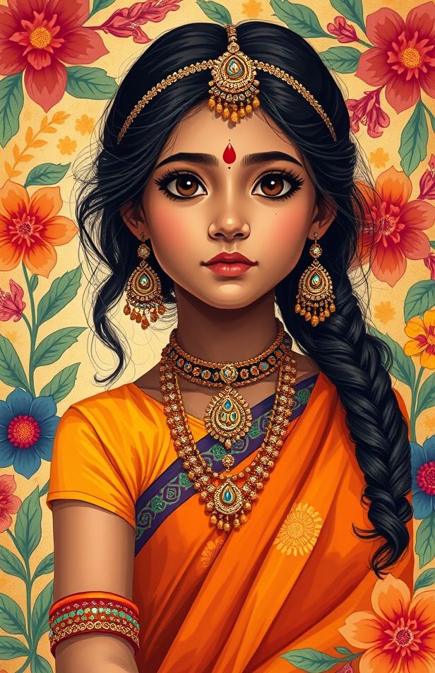 Indian Girl Wallpaper
