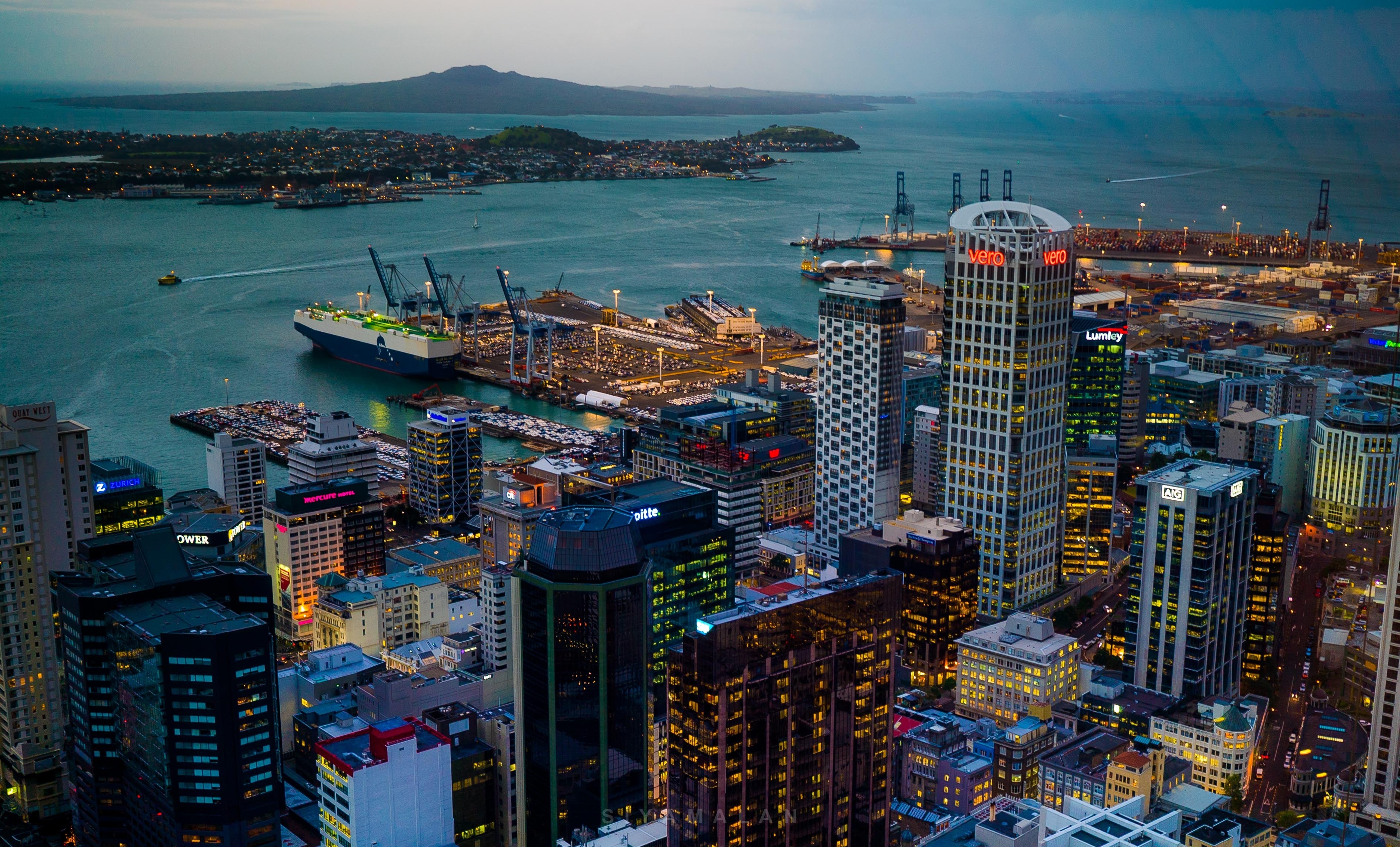 Wallpaper Cities Photo Picture Auckland New Zealand The City