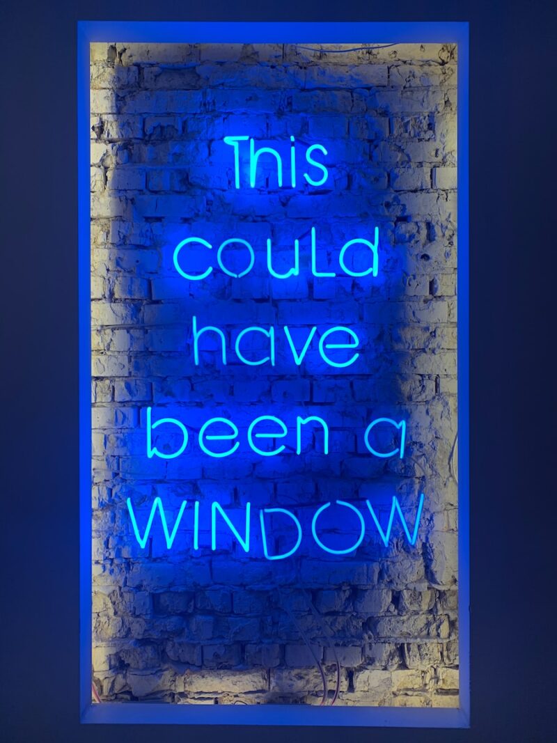 Neon Blue Aesthetic Wallpaper That Are Dynamically Vibrant
