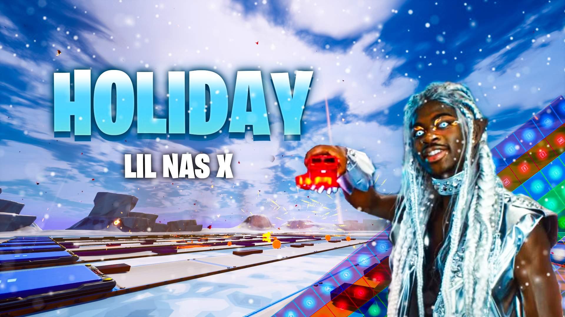 Lil Nas X Holiday Fortnite Music Creative Map Code