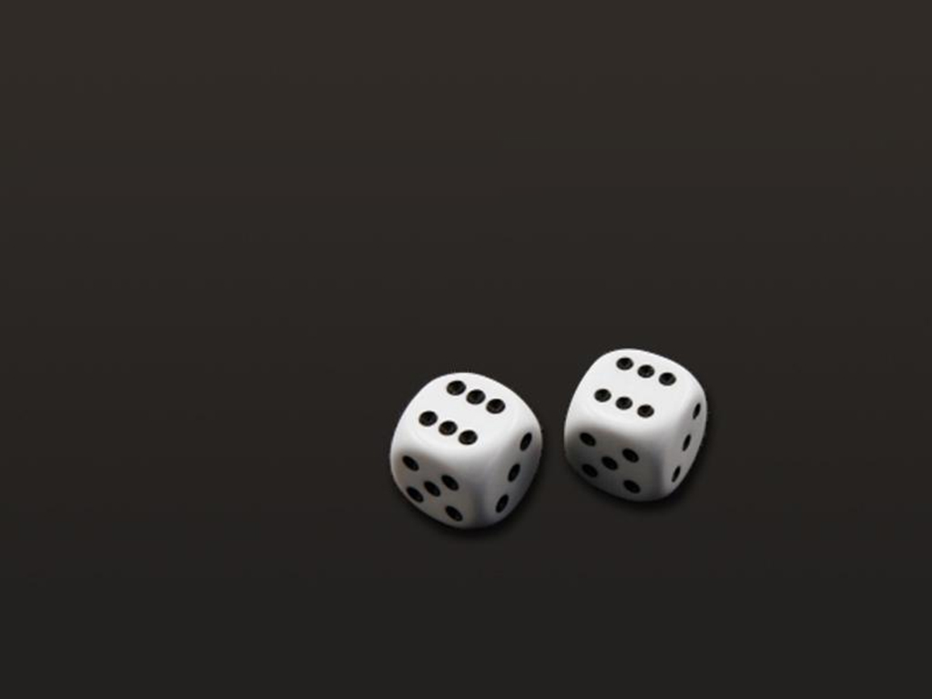 Ppt Background Resolutions White Dice On Black Background
