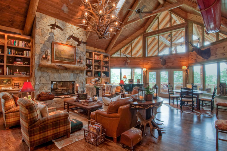 Home Design Elements Log Cabin Interior