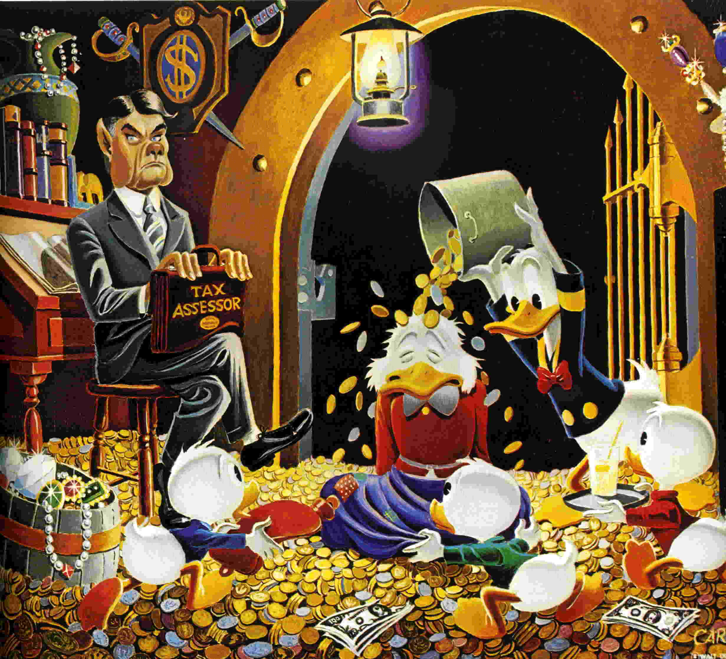 Scrooge Mcduck HD Wallpaper