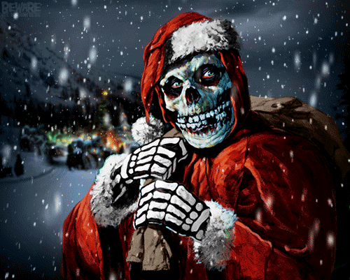 Misfits Horroredit Christmas Horror Crimson Ghost Animated Gif