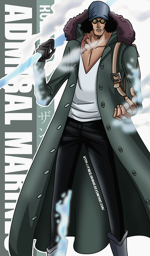 One Piece Wallpaper Mobile Admiral Kuzan By
