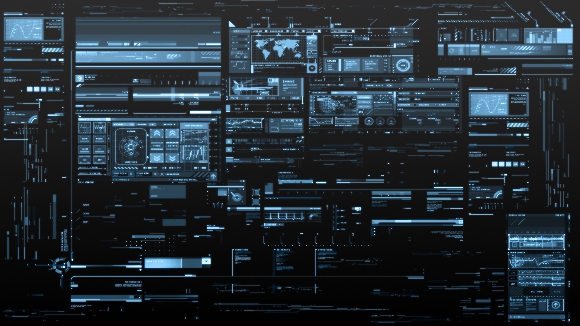 Artistic Technology Wallpaper