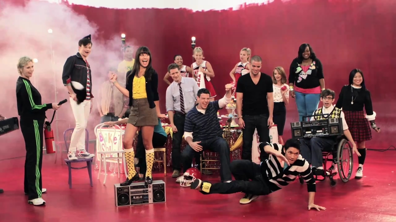 Glee Cast Season Photoshoots Jpg