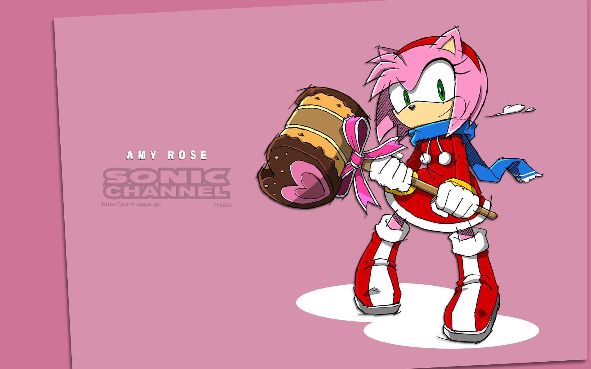 Amy Rose HD Wallpaper